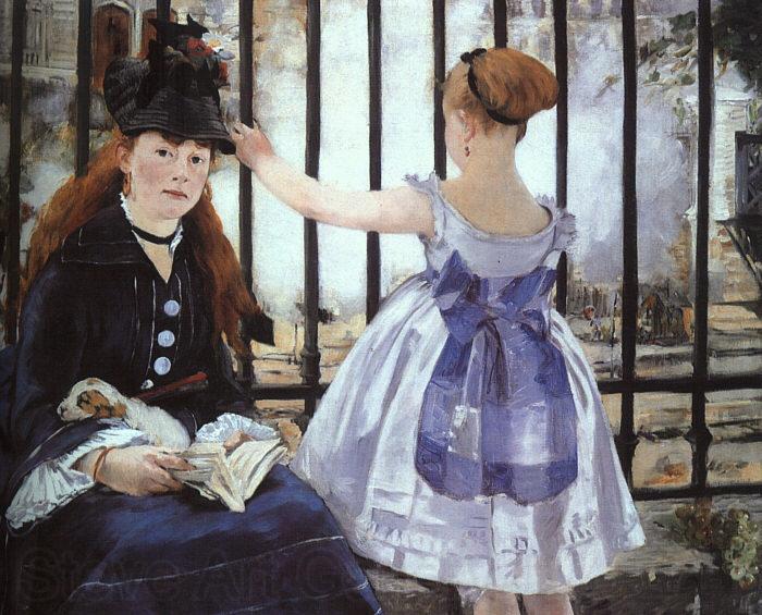Edouard Manet Gare St.Lazare Germany oil painting art